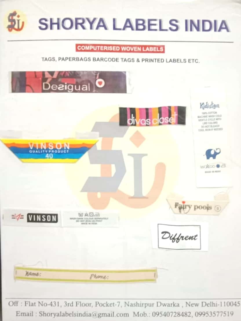 Heat Transfer Labels
